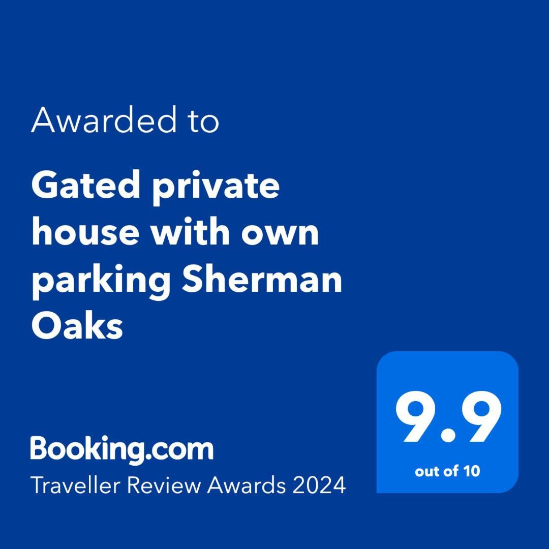 Gated Private House With Own Parking Sherman Oaks Los Angeles Esterno foto